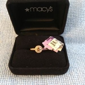 Le Vian Red Carpet Diamond Halo Ring in 14k Rose G